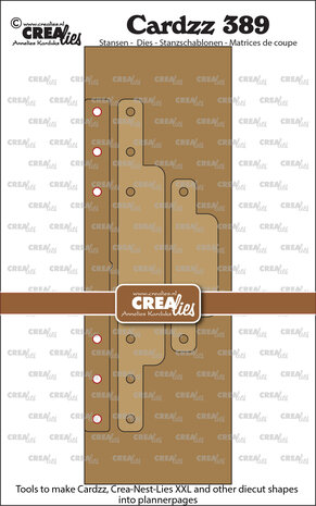 Crealies Cardzz Stansen Maak Gestanste Vormen tot Plannerpagina (3pcs) (CLCZ389)