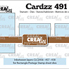 Crealies Cardzz Stansen 3x Tussenlaagje voor CLCZ456, CLCZ457 & CLCZ458 (CLCZ491)