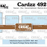 Crealies Cardzz Dies 3x In-between Layer for CLCZ459, CLCZ460 & CLCZ461 (CLCZ492)