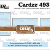 Crealies Cardzz Stansen 3x Tussenlaagje voor CLCZ462, CLCZ463 & CLCZ464 (CLCZ493)