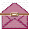 Crealies Cardzz Dies Double Card Open Envelope (CLCZ628)