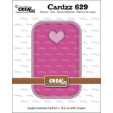 Crealies Cardzz Stansen Enkele Kaart Lovenote (CLCZ629)