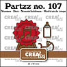 Crealies Partzz Dies Faux Wax Seals Baby (CLPartzz107)