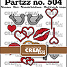 Crealies Partzz Dies Mini Love (CLPartzz504)