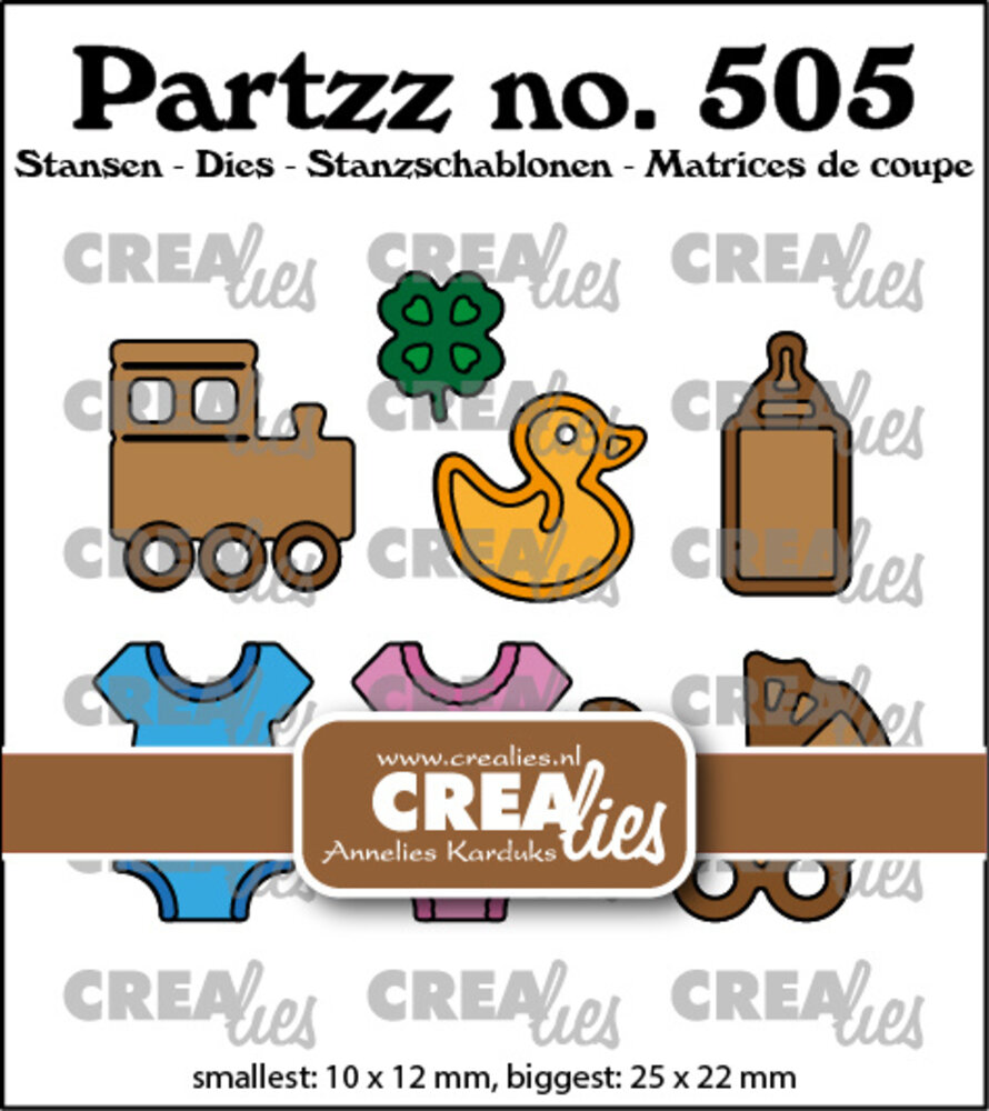 Crealies Partzz Stansen No. 505 Mini Baby (CLPartzz505)