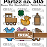 Crealies Partzz Dies Mini Baby (CLPartzz505)
