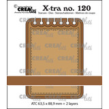 Crealies X-tra Dies ATC Notebook Horizontal (CLX-tra120)