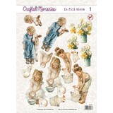 Creatief Art In Full Bloom 1 3D Sheet Crafted Memories (CM-001)
