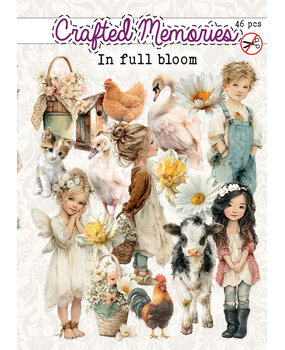 Creatief Art In Full Bloom Die-Cuts Crafted Memories (46pcs) (CM-DC-001) Creatief Art In Full Bloom Die-Cuts Crafted Memories (46pcs) (CM-DC-001)