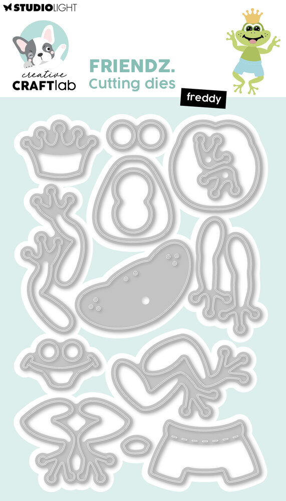 Creative Craftlab Freddy Friendz Cutting Die (CCL-FR-CD1082)