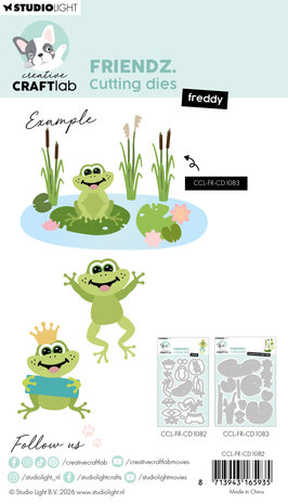 Creative Craftlab Freddy Friendz Cutting Die (CCL-FR-CD1082)