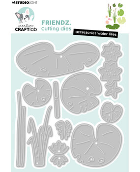 Creative Craftlab Waterlelies Friendz Cutting Die (CCL-FR-CD1083)