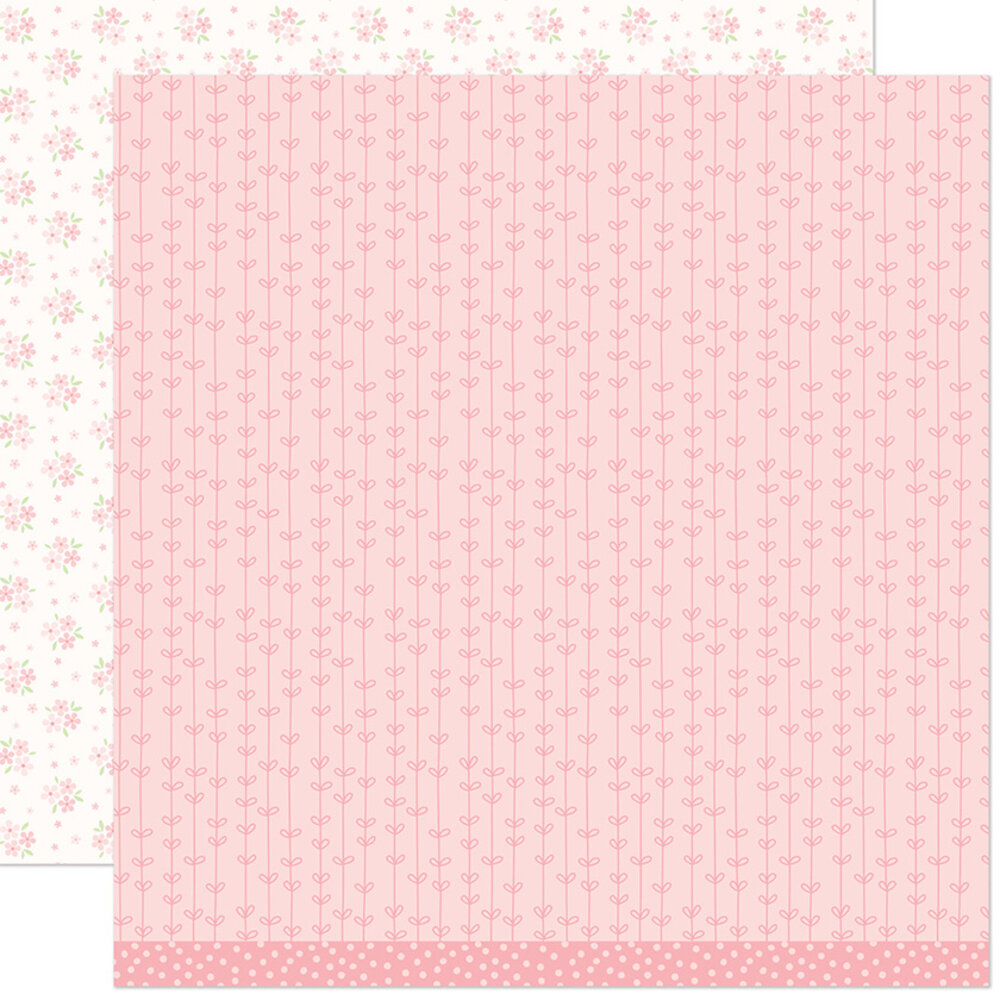 Lawn Fawn Blissful Blossoms 6x6 Inch Petite Paper Pack (LF4009)