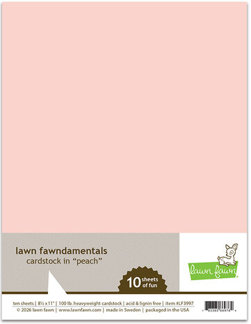 Lawn Fawn Macaron 8,5x11 Inch Cardstock (10pcs) (LF4001) Lawn Fawn Macaron 8,5x11 Inch Cardstock (10pcs) (LF4001)