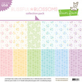 Lawn Fawn Blissful Blossoms 12x12 Inch Collection Pack (LF4010)