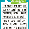 Lawn Fawn Henry's Build-A-Sentiment Butterfly Clear Stamps (LF4027) Lawn Fawn Henry's Build-A-Sentiment Butterfly Clear Stamps (LF4027)