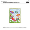 Lawn Fawn Big Blossom Backdrop Portrait Stand-Alone Lawn Cuts Dies (LF4051)