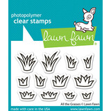 Lawn Fawn All The Grasses Clear Stamps (LF4037)