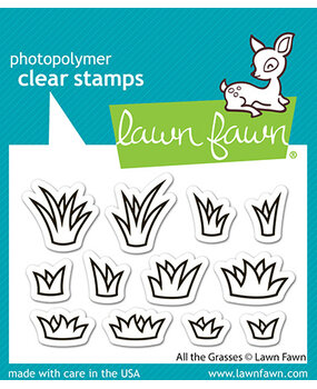 Lawn Fawn All The Grasses Clear Stamps (LF4037)