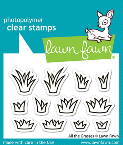 Lawn Fawn All The Grasses Clear Stamps (LF4037) Lawn Fawn All The Grasses Clear Stamps (LF4037)