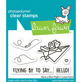 Lawn Fawn Have A Mice Flight Clear Stamps (LF4040)