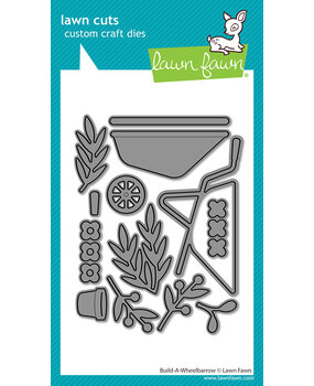 Lawn Fawn Build-A-Wheelbarrow Stand-Alone Lawn Cuts Dies (LF4043) Lawn Fawn Build-A-Wheelbarrow Stand-Alone Lawn Cuts Dies (LF4043)