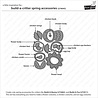 Lawn Fawn Build-A-Critter Spring Accessories Stand-Alone Lawn Cuts Dies (LF4045)