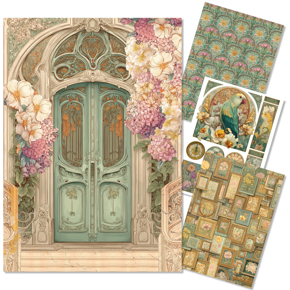 Ciao Bella Artemis A4 Rice Paper Mixed (4pcs) (CBRA010) Ciao Bella Artemis A4 Rice Paper Mixed (4pcs) (CBRA010)