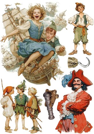 Ciao Bella Neverland A5 Rice Paper Mixed (8pcs) (CBRS032) Ciao Bella Neverland A5 Rice Paper Mixed (8pcs) (CBRS032)