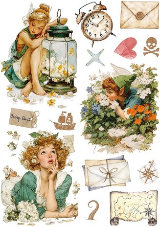 Ciao Bella Neverland A5 Rice Paper Mixed (8pcs) (CBRS032) Ciao Bella Neverland A5 Rice Paper Mixed (8pcs) (CBRS032)