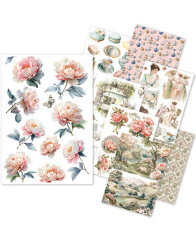 Ciao Bella Afternoon Tea A5 Rice Paper Mixed (8pcs) (CBRS031)