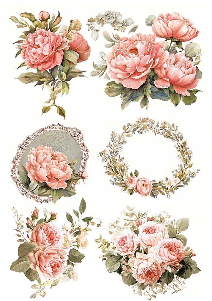 Ciao Bella Afternoon Tea A5 Rice Paper Mixed (8pcs) (CBRS031) Ciao Bella Afternoon Tea A5 Rice Paper Mixed (8pcs) (CBRS031)