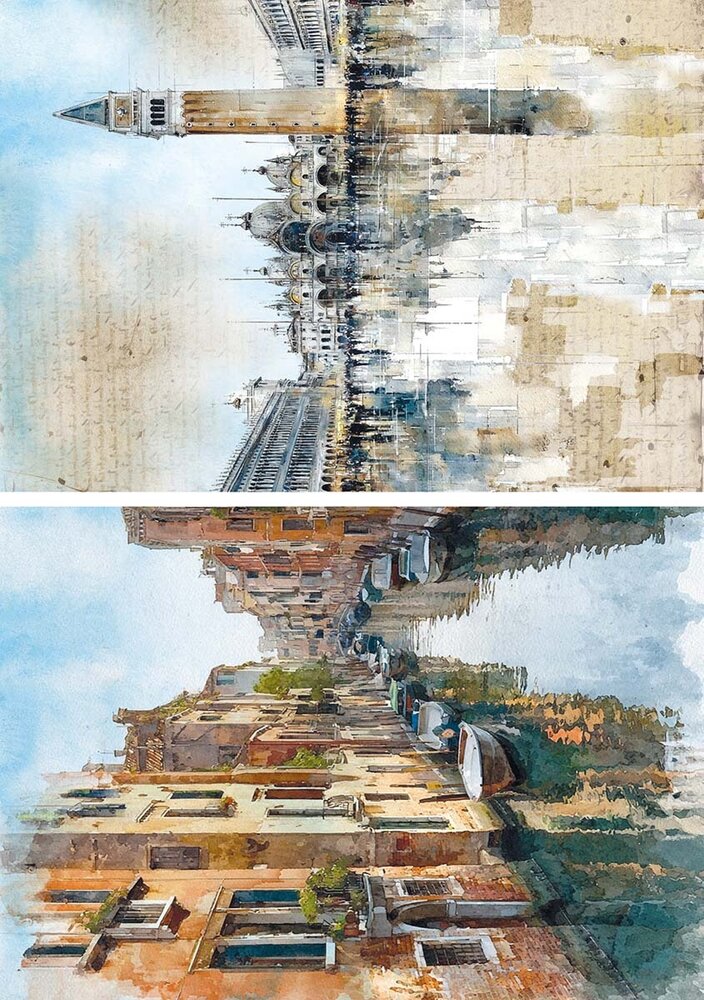 Ciao Bella A Walk in Venice A5 Rice Paper Mixed (8pcs) (CBRS034) Ciao Bella A Walk in Venice A5 Rice Paper Mixed (8pcs) (CBRS034)