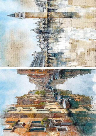 Ciao Bella A Walk in Venice A5 Rice Paper Mixed (8pcs) (CBRS034) Ciao Bella A Walk in Venice A5 Rice Paper Mixed (8pcs) (CBRS034)