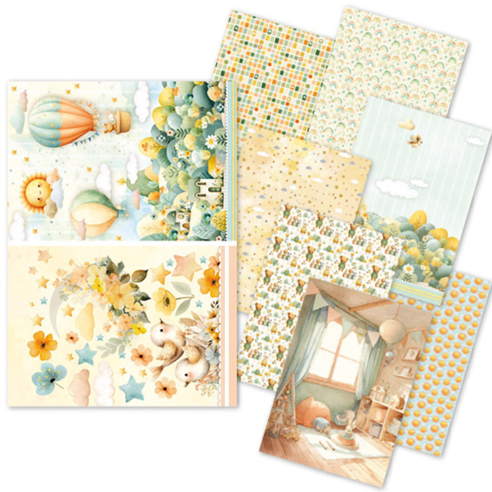 Ciao Bella Lunibloom A5 Rice Paper Mixed (8pcs) (CBRS035) Ciao Bella Lunibloom A5 Rice Paper Mixed (8pcs) (CBRS035)