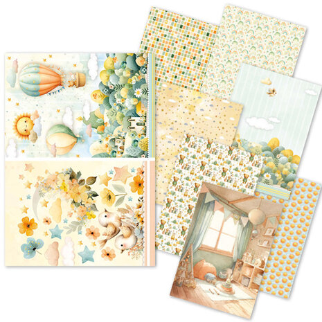 Ciao Bella Lunibloom A5 Rice Paper Mixed (8pcs) (CBRS035) Ciao Bella Lunibloom A5 Rice Paper Mixed (8pcs) (CBRS035)
