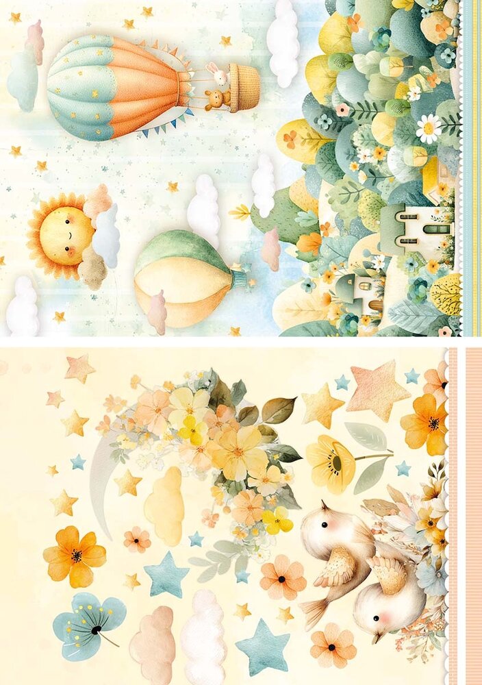 Ciao Bella Lunibloom A5 Rice Paper Mixed (8pcs) (CBRS035) Ciao Bella Lunibloom A5 Rice Paper Mixed (8pcs) (CBRS035)