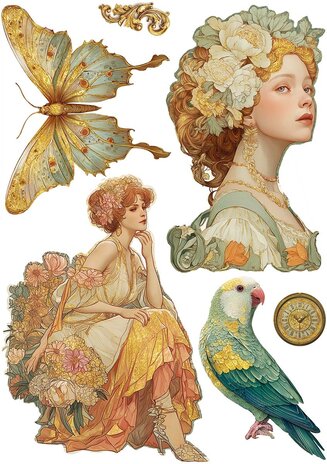 Ciao Bella Artemis A5 Rice Paper Mixed (8pcs) (CBRS036) Ciao Bella Artemis A5 Rice Paper Mixed (8pcs) (CBRS036)