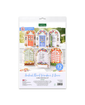 Katy Sue Designs Arched Floral Windows & Doors Card Making Kit (17-10102WIN)