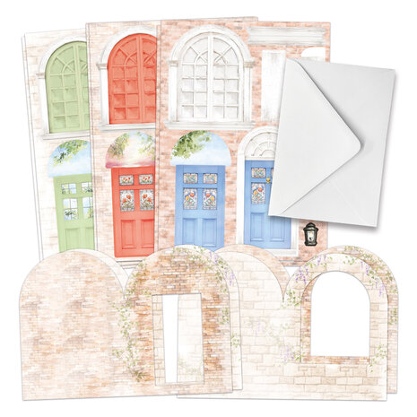 Katy Sue Designs Arched Floral Windows & Doors Card Making Kit (17-10102WIN) Katy Sue Designs Arched Floral Windows & Doors Card Making Kit (17-10102WIN)