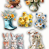 Reprint Hello Spring 10x16cm Stickers (RS038)