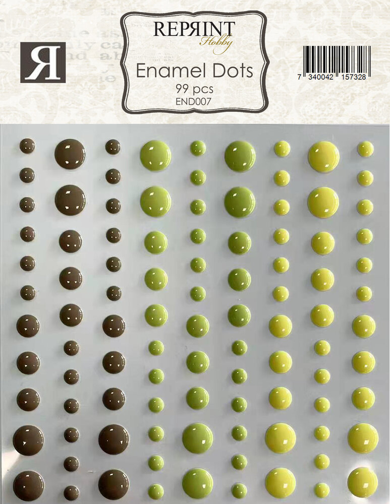 Reprint Hello Spring Enamel Dots (99pcs) (END007) (DISCONTINUED)