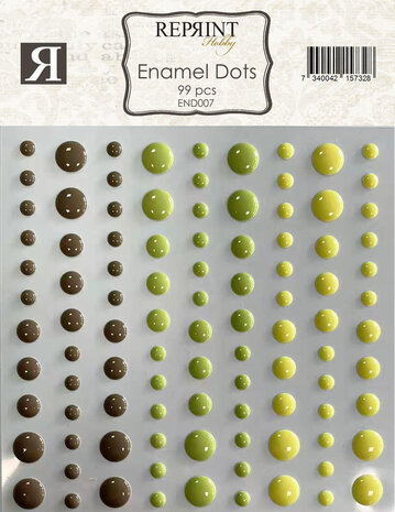 Reprint Hello Spring Enamel Dots (99pcs) (END007) (DISCONTINUED)