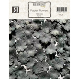 Reprint Paper Flowers Blue (100pcs) (FL013)
