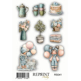 Reprint Quiet Moments 10x16cm Stickers (RS041)