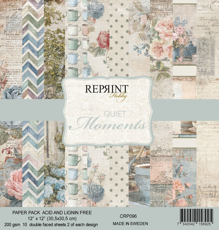 Reprint Quiet Moments 12x12 Inch Paper Pack (CRP096)