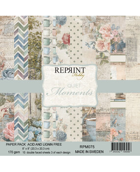 Reprint Quiet Moments 8x8 Inch Paper Pack (RPM075)