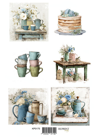 Reprint Quiet Moments A4 Cutouts (KPA4121)