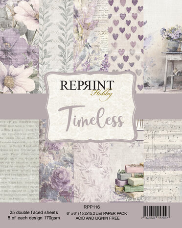 Reprint Timeless 6x6 Inch Paper Pack (RPP116)