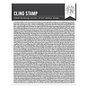 Hero Arts Spring Meadow Cling Stamp Birdsong Script (CG949) Hero Arts Spring Meadow Cling Stamp Birdsong Script (CG949)